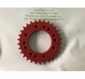 Зірочка прес-підбирача Welger AP41, 45. Z30, D100. Зірочка прес-підбирача Welger AP41, 45. Z30, D100.